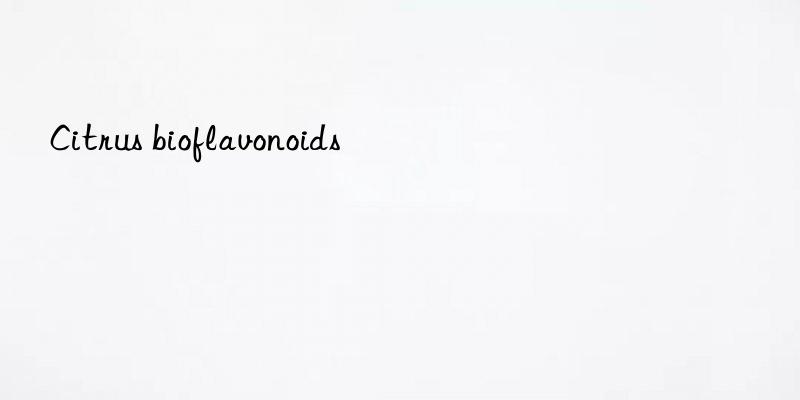 citrus bioflavonoids