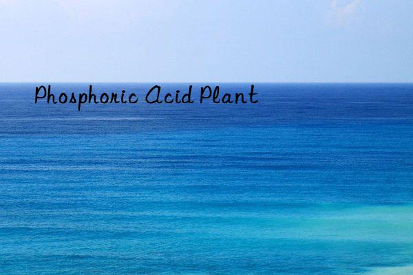 phosphoric acid plant