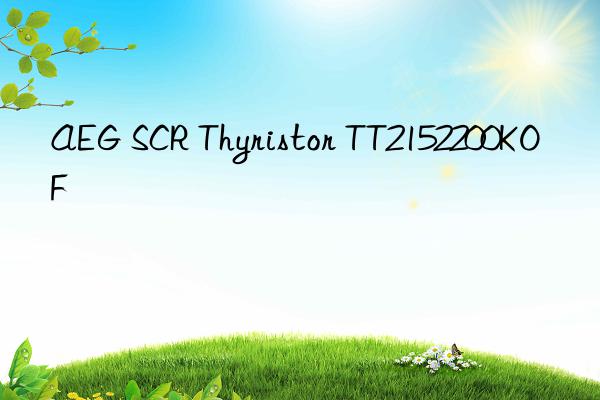 aeg scr thyristor tt2152200kof
