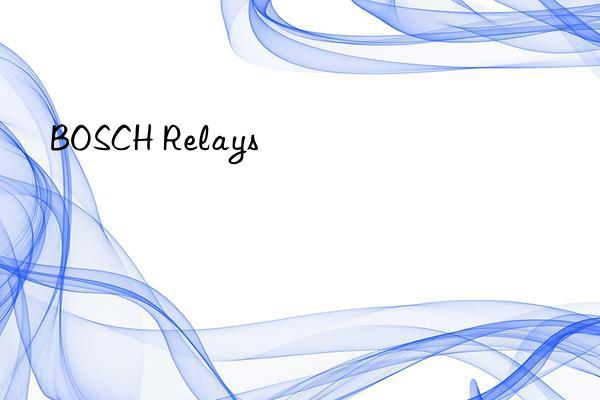 bosch relays