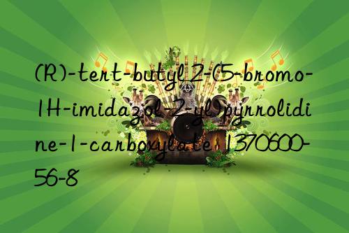 (r)-tert-butyl 2-(5-bromo-1h-imidazol-2-yl)pyrrolidine-1-carboxylate 1370600-56-8