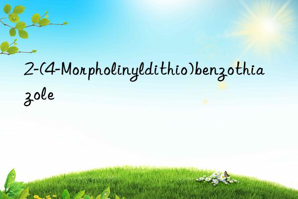 2-(4-morpholinyldithio)benzothiazole