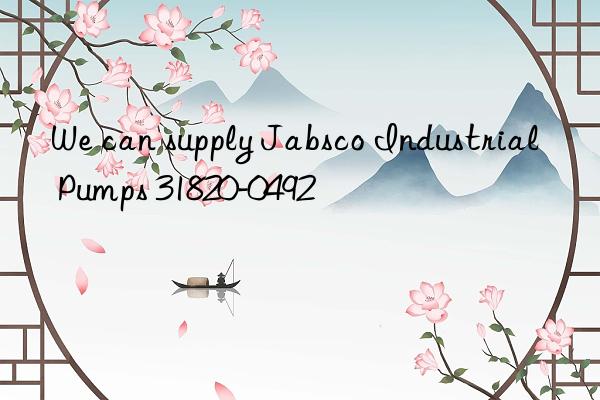 we can supply jabsco industrial pumps 31820-0492
