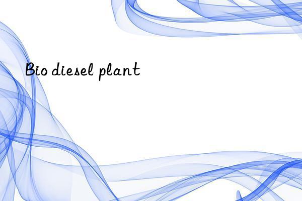 bio diesel plant