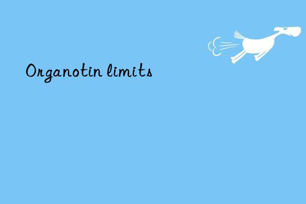organotin limits