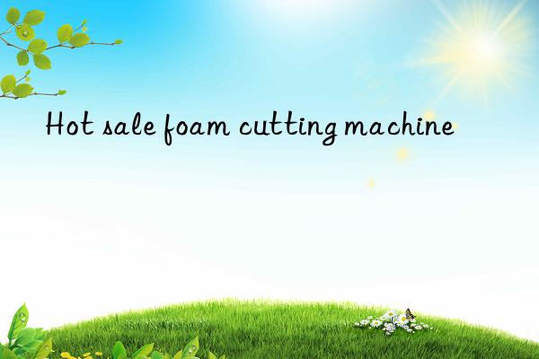 hot sale foam cutting machine