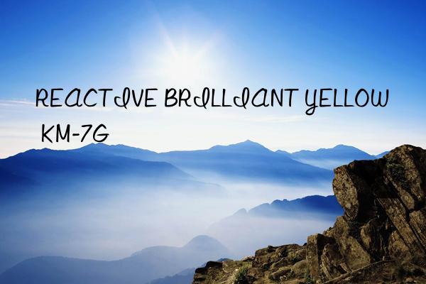 reactive brilliant yellow km-7g