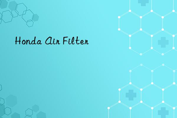 honda air filter