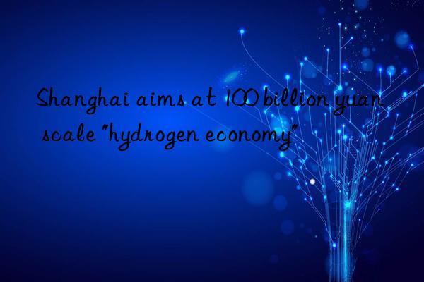 shanghai aims at 100 billion yuan scale "hydrogen economy"