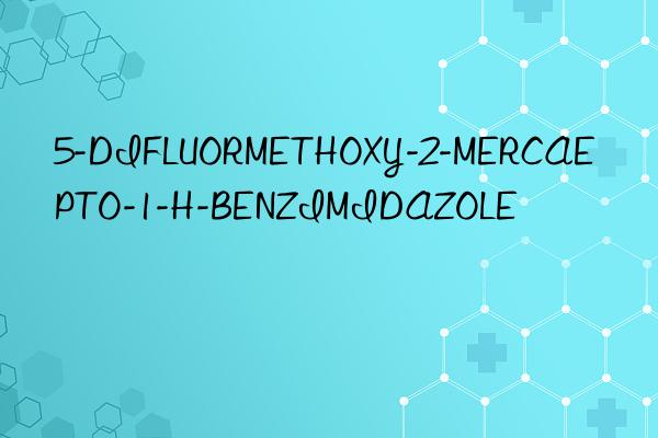 5-difluormethoxy-2-mercaepto-1-h-benzimidazole