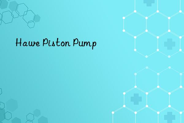 hawe piston pump