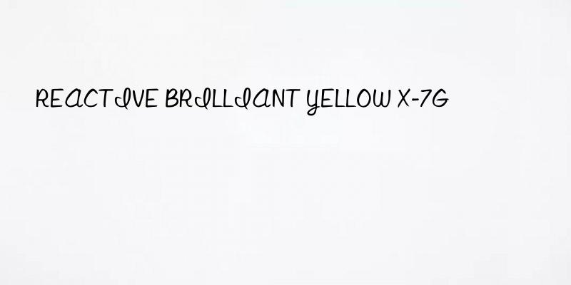 reactive brilliant yellow x-7g