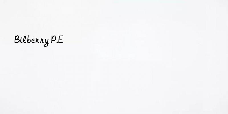 bilberry p.e