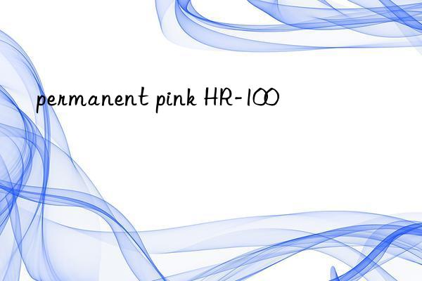 permanent pink hr-100