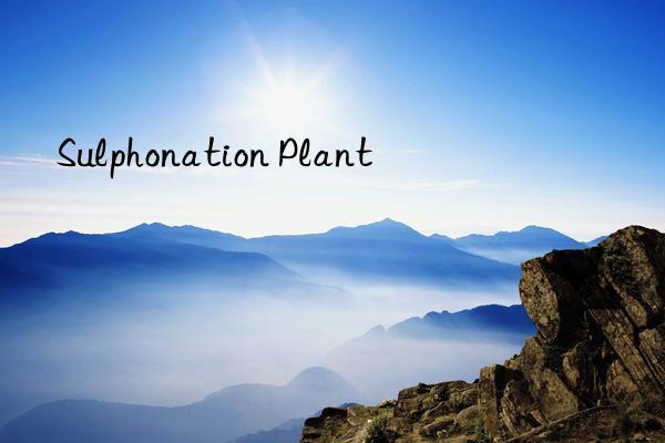 sulphonation plant