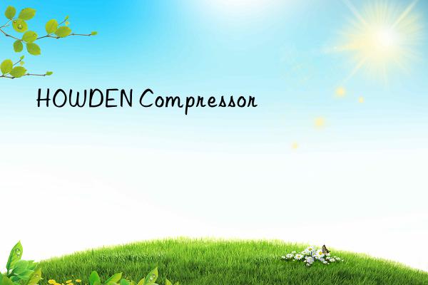 howden compressor