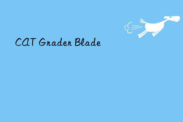 cat grader blade