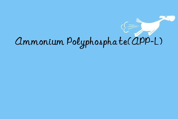 ammonium polyphosphate(app-l)