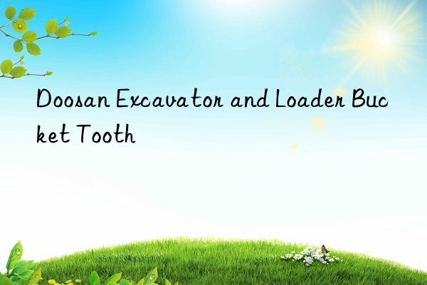 doosan excavator and loader bucket tooth