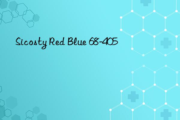 sicosty red blue 68-405