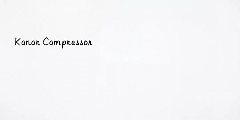 konor compressor