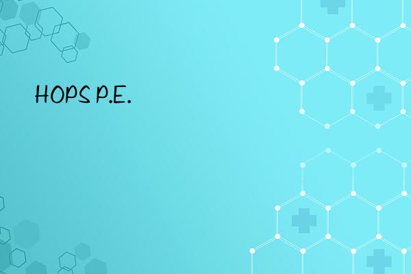hops p.e.