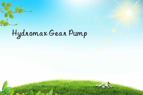 hydromax gear pump