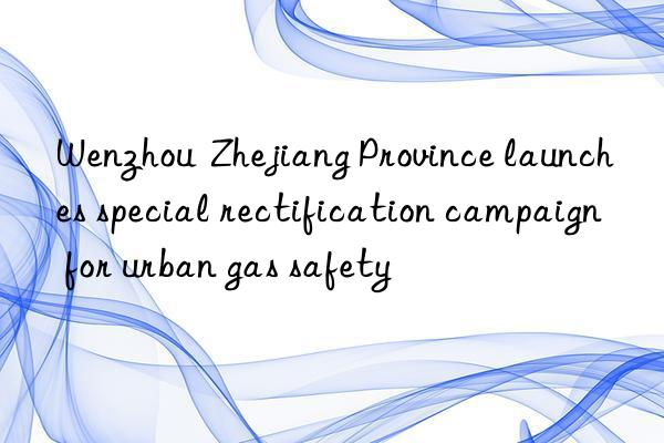 wenzhou  zhejiang province launches special rectification campaign for urban gas safety