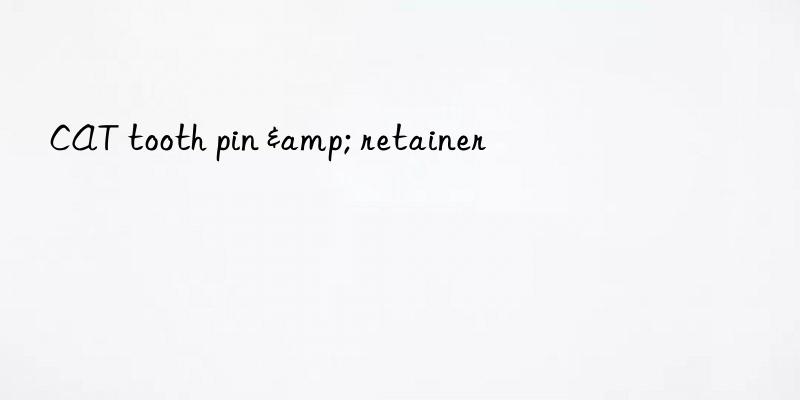 cat tooth pin & retainer