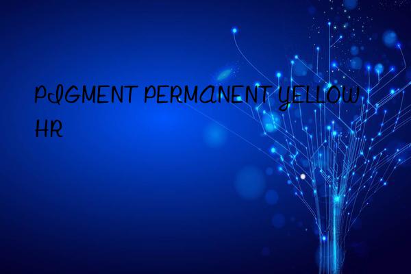 pigment permanent yellow hr