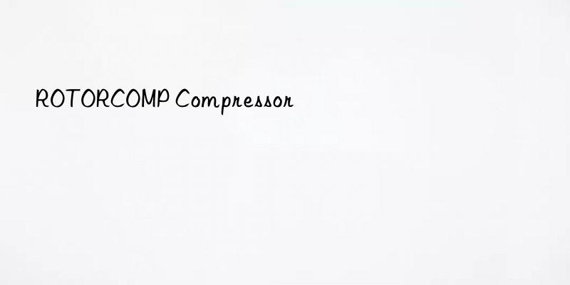 rotorcomp compressor