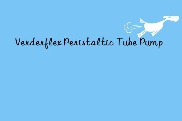 verderflex peristaltic tube pump