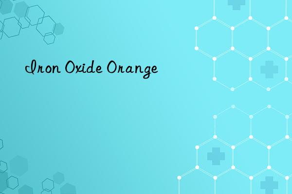 iron oxide orange