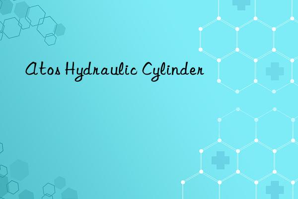 atos hydraulic cylinder