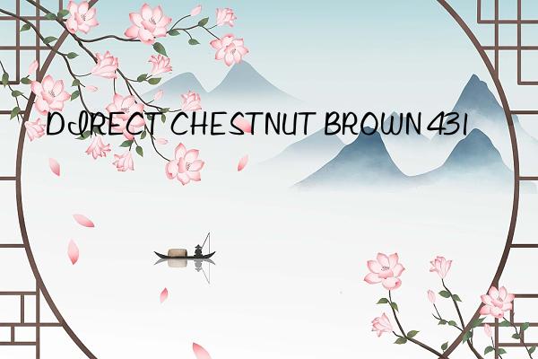 direct chestnut brown 431