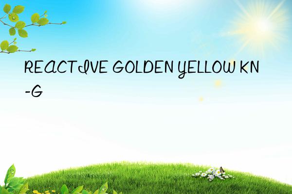 reactive golden yellow kn-g