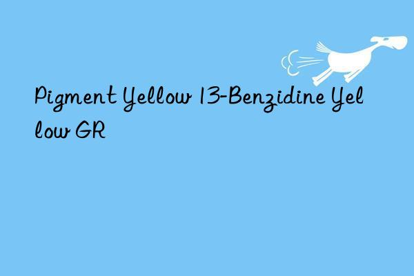 pigment yellow 13-benzidine yellow gr