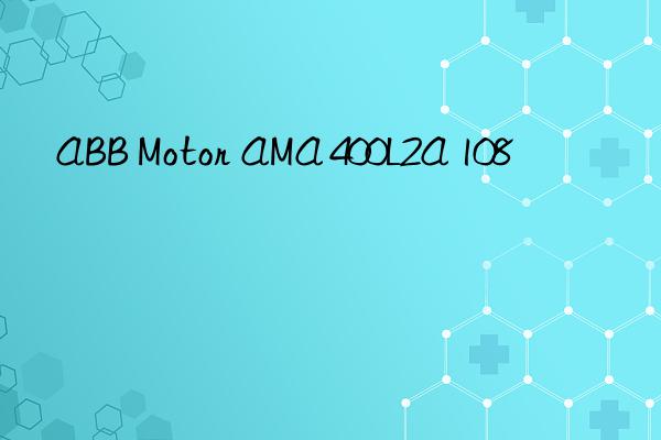 abb motor ama 400l2a 108