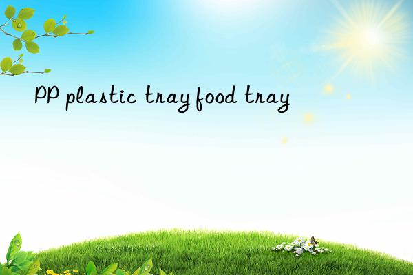pp plastic tray food tray