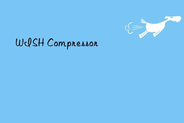 wish compressor