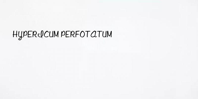 hypericum perfotatum