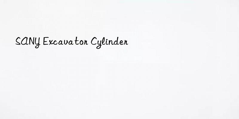 sany excavator cylinder