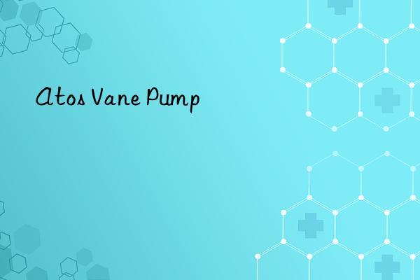atos vane pump