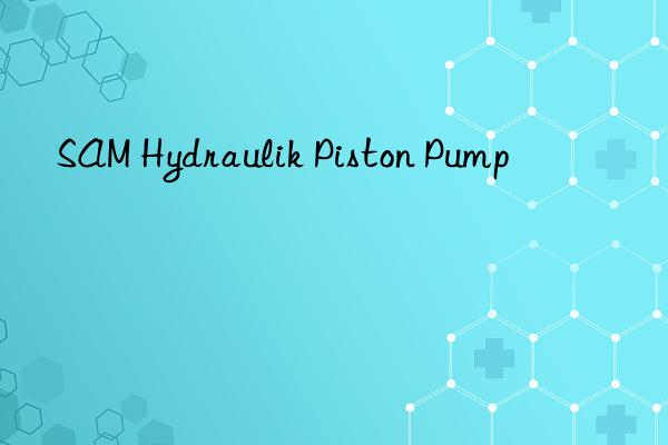 sam hydraulik piston pump