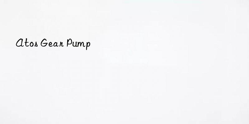 atos gear pump
