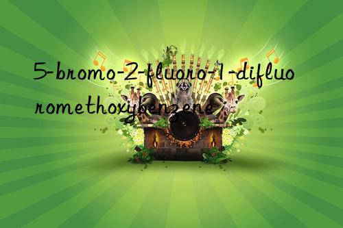 5-bromo-2-fluoro-1-difluoromethoxybenzene