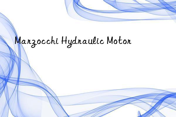 marzocchi hydraulic motor