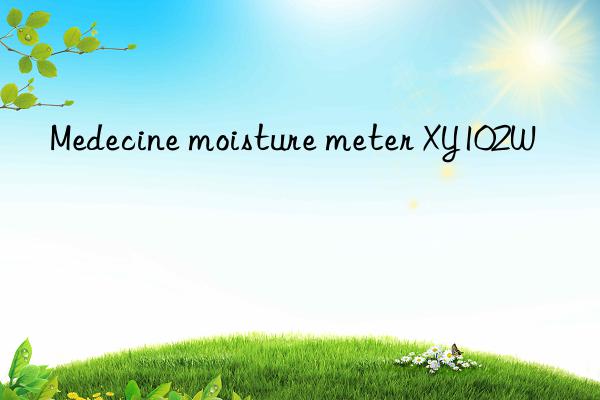 medecine moisture meter xy102w