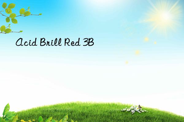 acid brill red 3b