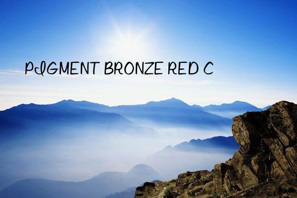 pigment bronze red c